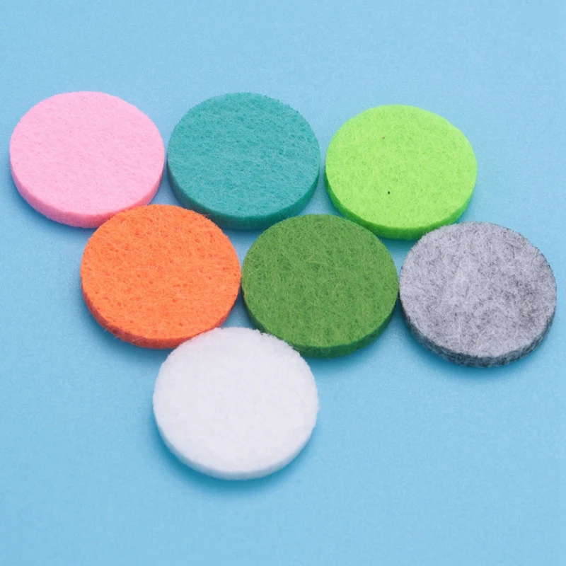 Washable Refill Pads Felt Pads Diameter 22Mm For Car Essential Oil Diffuser Locket [192 Pcs]