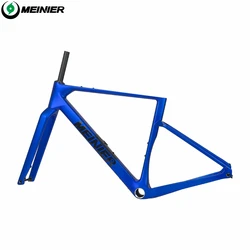 new gravel frameset 700C cadre gravel carbon S/M/L/XL gravel rahmen accept any custom