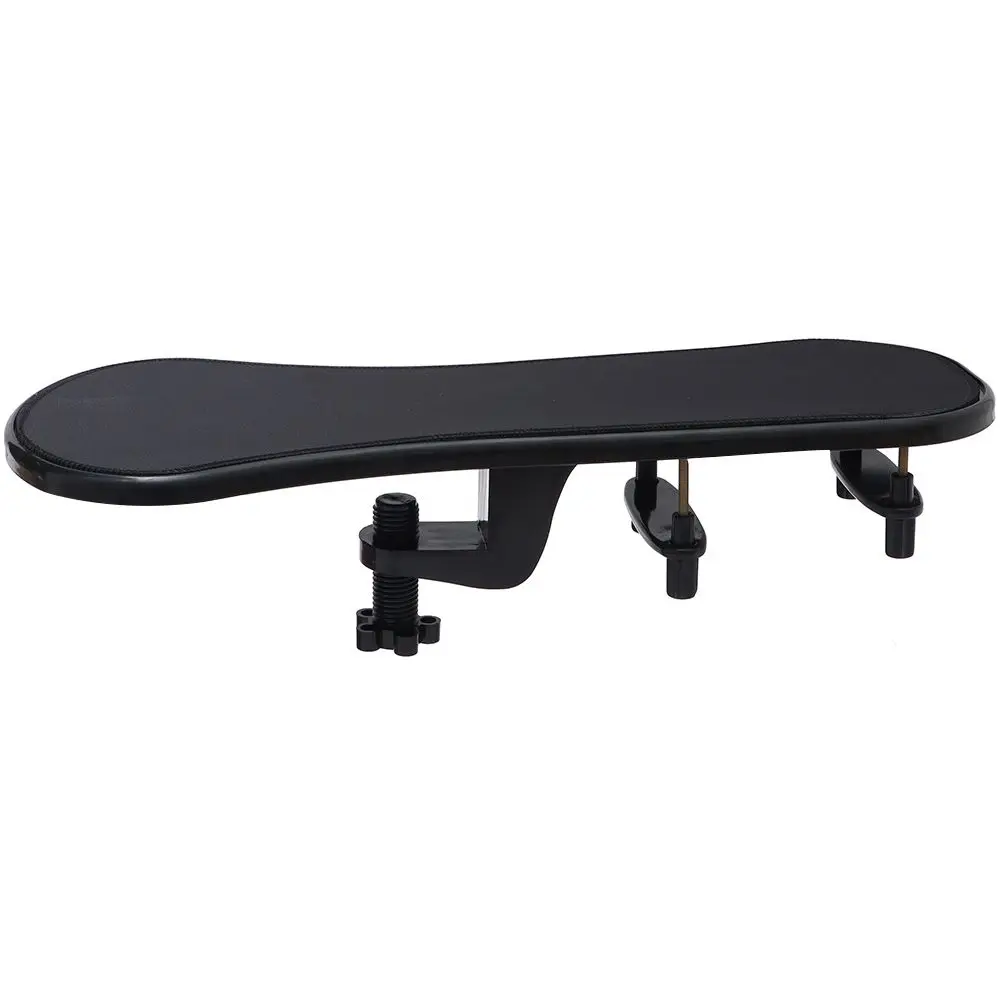 Ergonomic Leather Arm Rest Mouse Pads Long Size Desk Extender Arm Rest Office