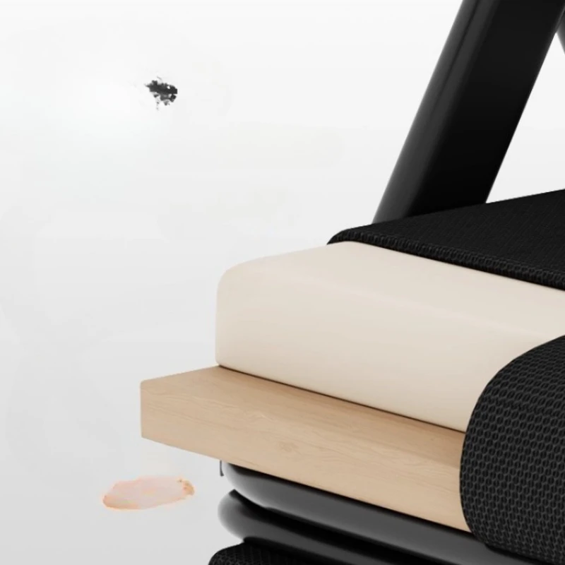 Foldable Lounge Chair for Office Nap, Multi-Position Recliner with Backrest,Saving Sleeper Sofa for Dormitory, Computer Desk Use