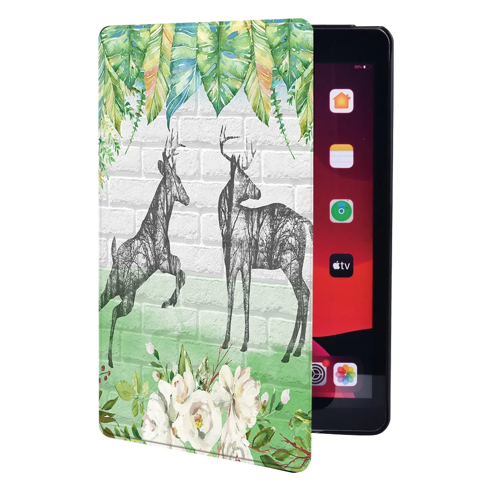 Tablet Case for Apple IPad Air 1 2 3 4 5/IPad 2 3 4/Mini 1 2 3 4 5/IPad 5th 6th 7th 8th 9th/Pro 11 Shockproof Leather Flip Cover