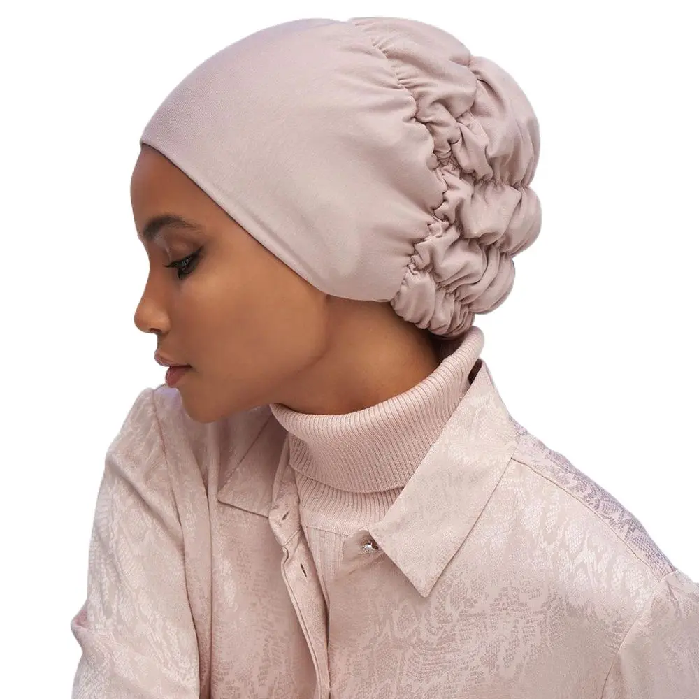 

Unique Windproof Hijab Islamic Headscarf Muslim Cap Women Hat Turban Head Wrap