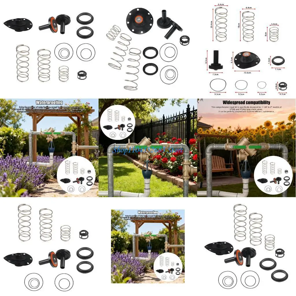 

Y6GD Pack of 1 Tall Seal Faucet Gate Repair Three wheeled 1 1/4 in to Hard wearing Faucets Permanent Plan