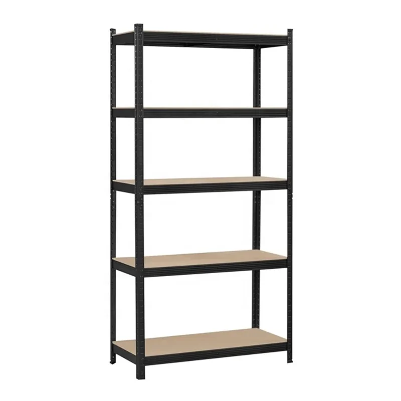 Cıvatasız Çelik Raf 5 Katmanlı Çok Amaçlı Raflar Ucuz Ayarlanabilir Çelik Depolama Tutucular ve Raflar