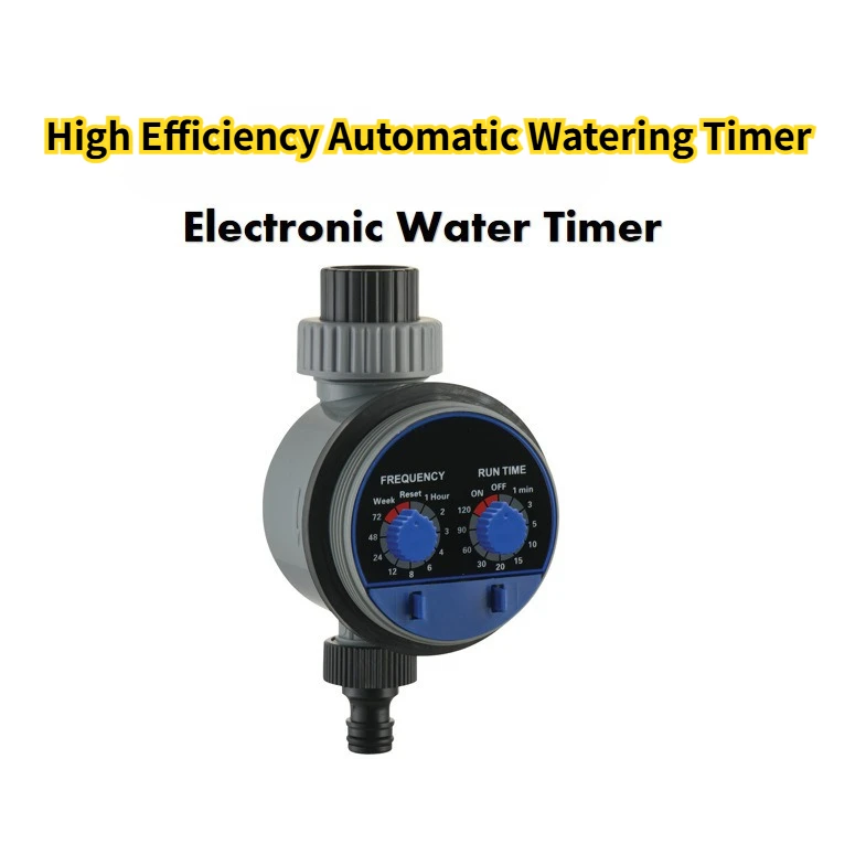 Garden Irrigation Timer 0 Water Pressure Working Controller System Garden Ball Valve Automatic Electronic Watering Timer Home