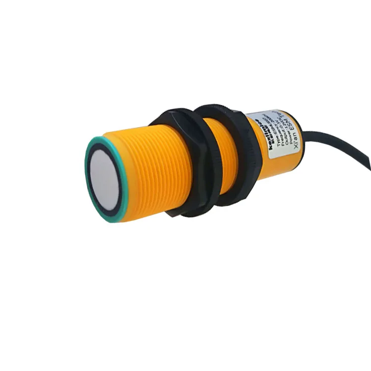 ESMUS07 112khz,180khz, 200khz object detection sensors, kexlimice oem ultrasonic level meter with 24vdc