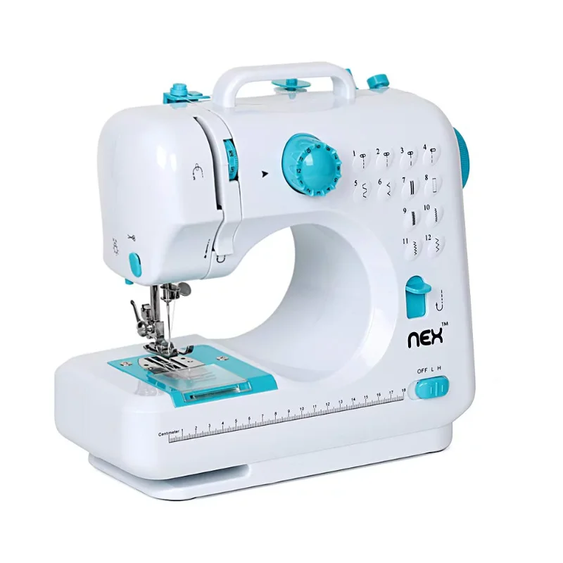 Sewing Machine Desktop Household Multifunctional Electric Micro Mini Sewing Machine Mechanical Portable with Two Speed Control