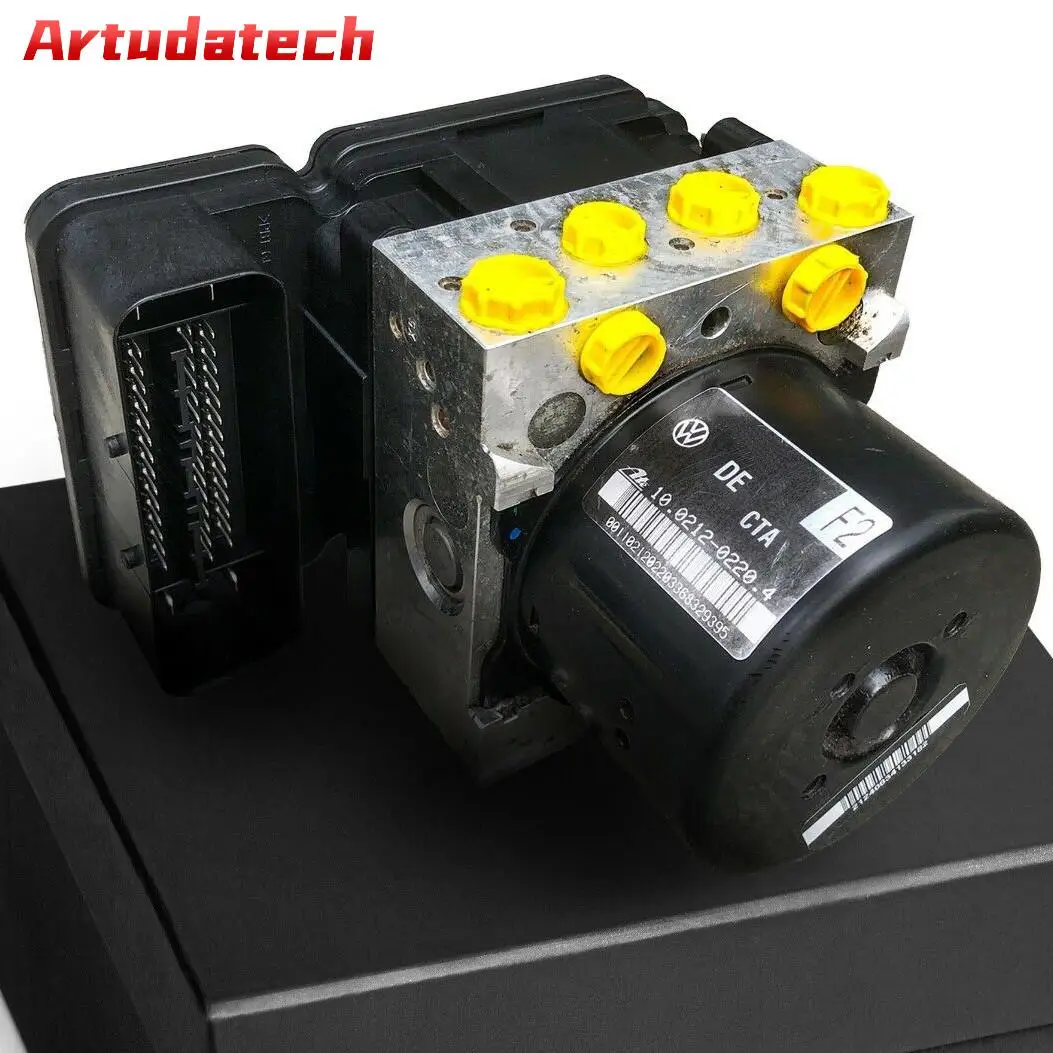 Artudatech Anti-Lock Brake ABS Pump for VW Golf Jetta Caddy 1K0907379AN 1K0907379AD 1K0907379AP Car Accessories