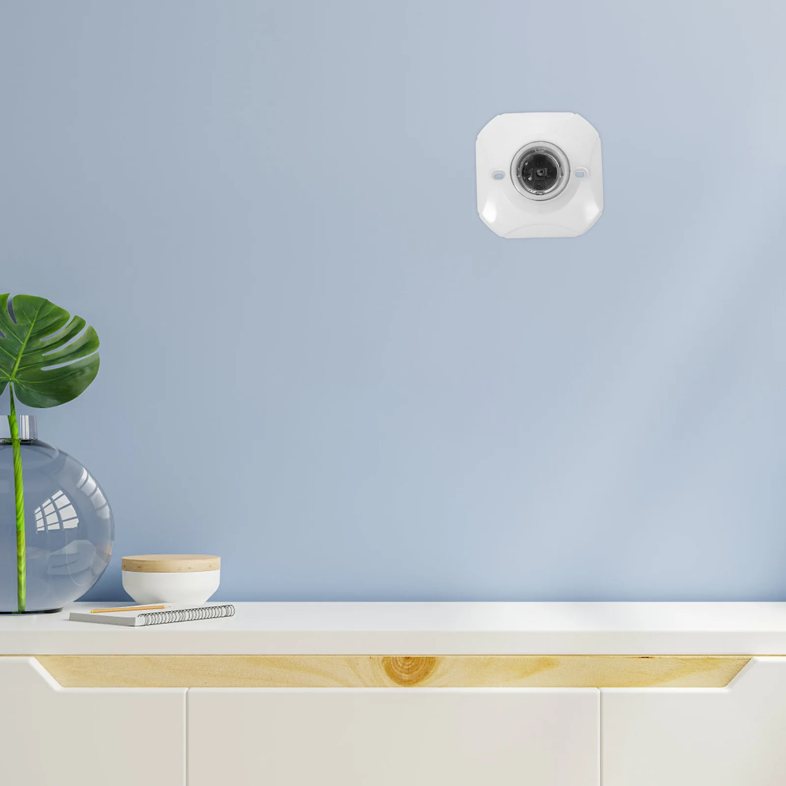 

6 шт. 250 В 6A E27 Винтовой держатель лампы Квадратный керамический светильник с плоским дном для прихожей, гостиной, ресторана, адаптер освещения