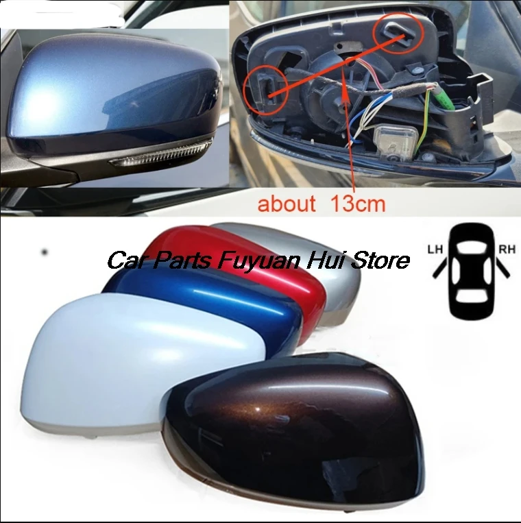 

Accessories For Car Renault Kadjar 2016-2019 Rearview Mirror Cover Case Shell Lid