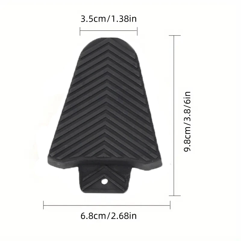 1 pair of thickened wear-resistant silicone protective covers, suitable for bicycle mountain and road bike clamping shoes, cycli image 5