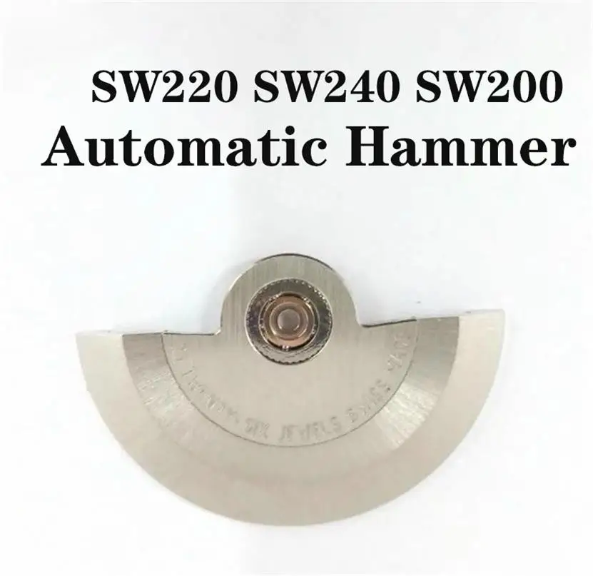 Watch Accessories Suitable For SW220 SW240 SW200-1 Movement Automatic Tuo SW200 Automatic Hammer Repair Watch Parts