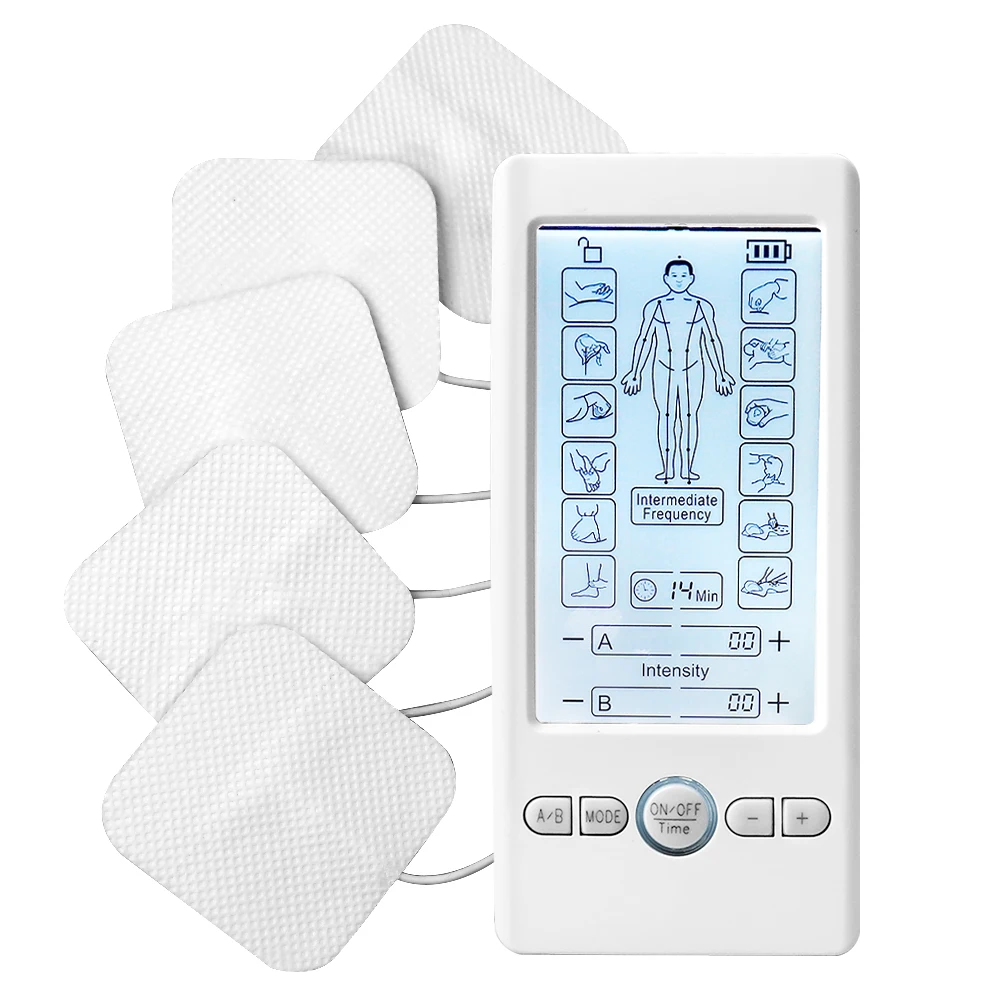 

Multi-function Electrical TENS Full Body Massage Acupuncture EMS Muscle Stimulator Physiotherapy Dual Output Pulse SPA Machine