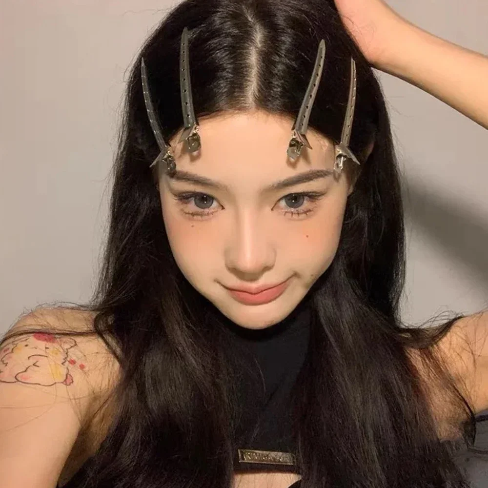 金属カモノハシクリップカーリーヘアピンバレッタ髪型ヘアスタイリングクリップクランプ散髪ヘアクリップツールふわふわ毛根バレッタ