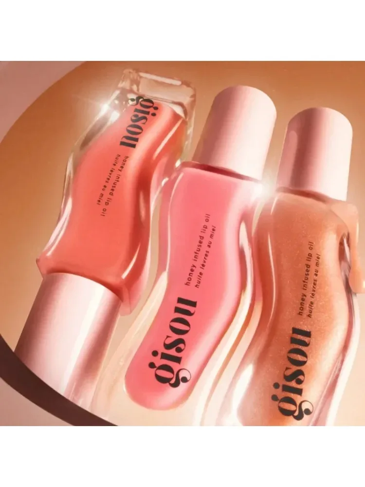 Gisou Hydraterende Geglazuurde Pruim Lippenbalsem Lipolie Glans Verzorging Van De Lippen Benetitnt Voor Lippen Plumping Exfoliërende Plumping Gloss - afbeelding 2