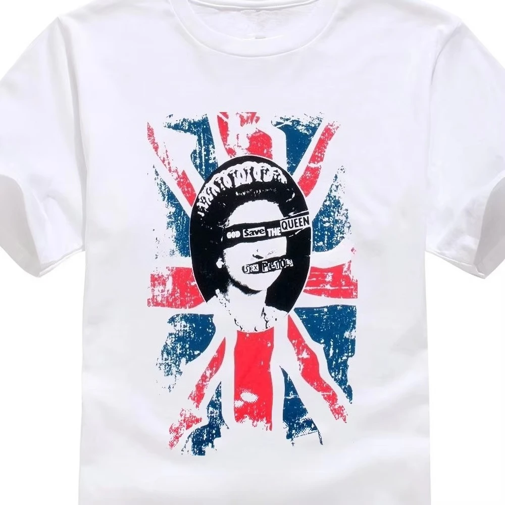 2026 T-Shirt Hot Sale Clothes O-Neck Short Sex Pistols Rotten Design T Shirts For Men Cotton T Shirts Clothing Tops Tees