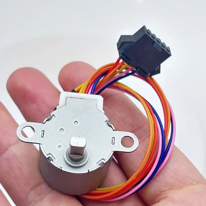 2pcs 24BYJ48 12V DC Gear Reduction Stepper Motor – 1/64 Ratio, High Torque for STEM Robots, Air Conditioners, DIY Projects