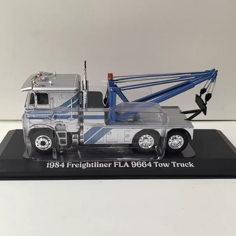 Greenlight 1/43 échelle 1984 Freightliner FLA 9664 modèle de voiture en alliage Collection statique décoré cadeaux de vacances jouets Souvenir cadeau