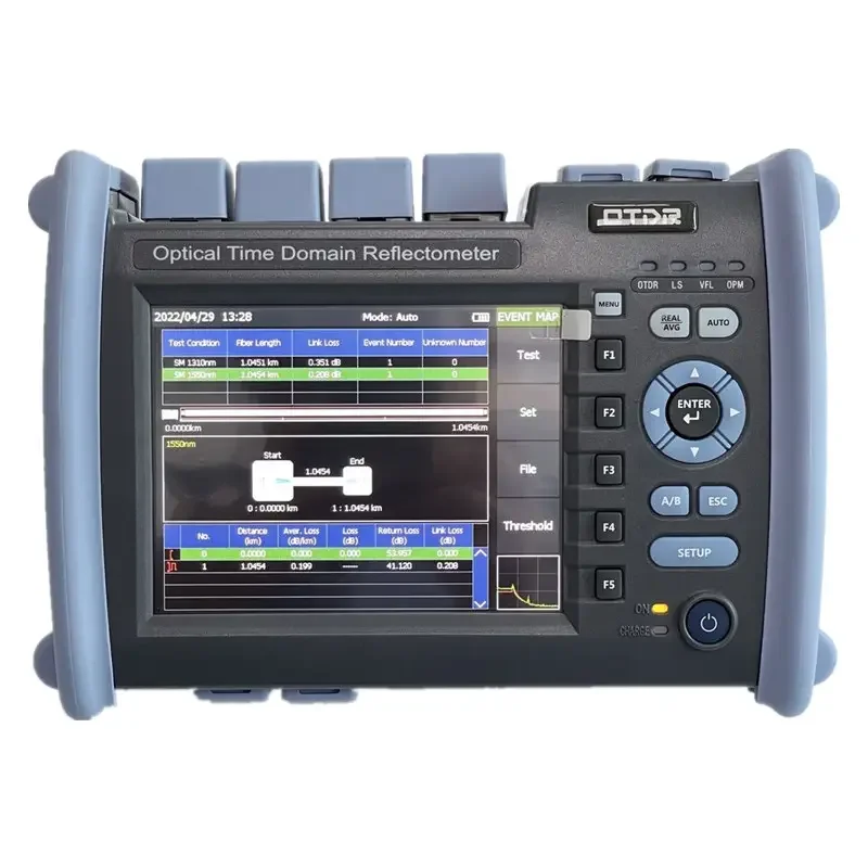 

HOT SALE mini otdr TX 6000 850/1300 single mode 1310/1550 multimode PON OTOR intergrated OTDR