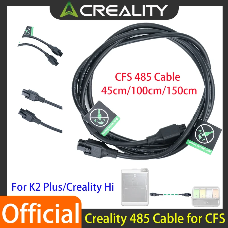 

Creality Original 485 Cable for CFS- 45/100/150cm 485 Connecting Cable for Creality Hi, K2 Plus 3d Printer Accessories