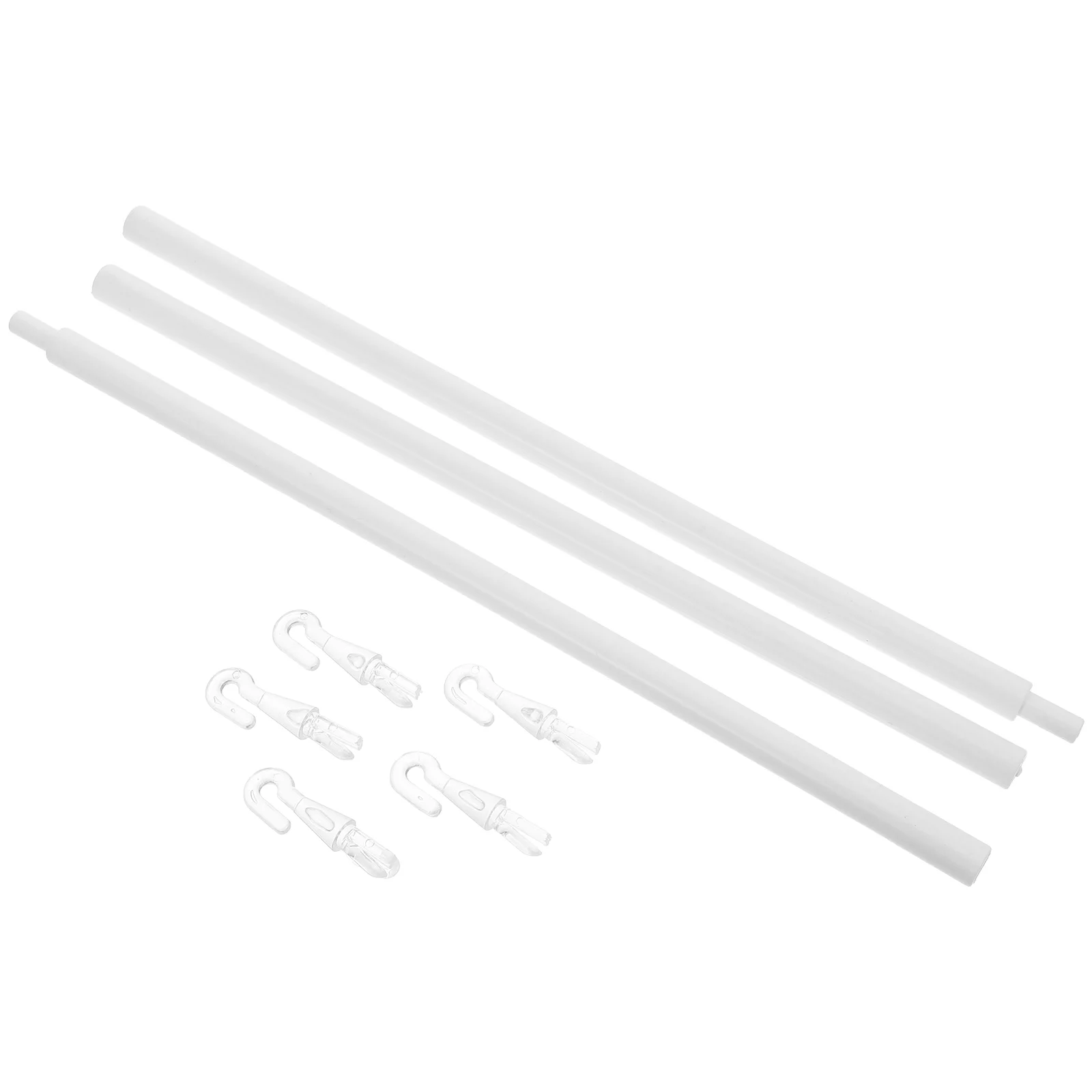 Shutter Rotary Rod Blind Parts Long for Window Stick with Hook Accessories Blinds Rods Windows Curtain Vertical Repair