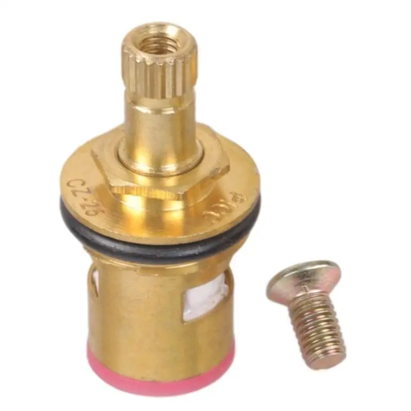 652F Commercial Metal Water Valves Cores Ceramic Disc Quick Open for Bathroom Kitchen
