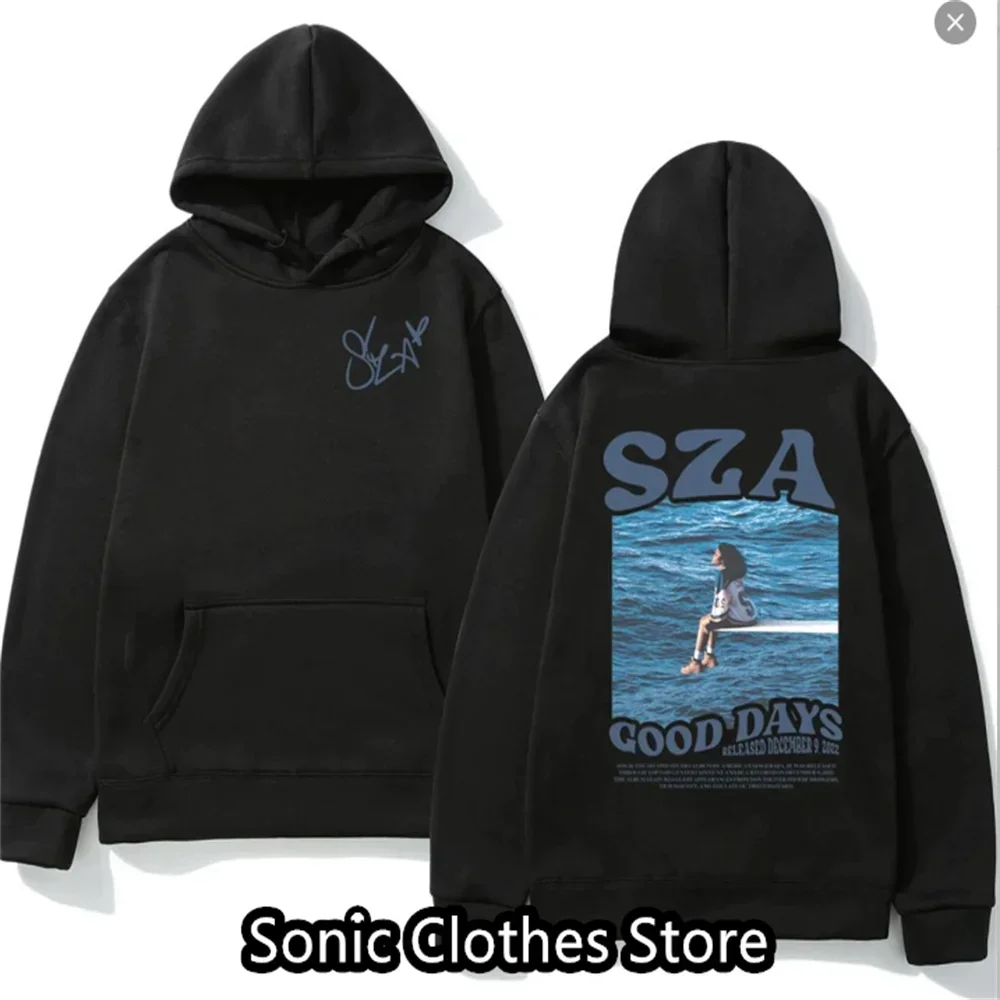 SZA SOS Good Days Hoodie 2024 Concert Men Women's Clothing Spring  Autumn Clothes Men Women Sweatshirt