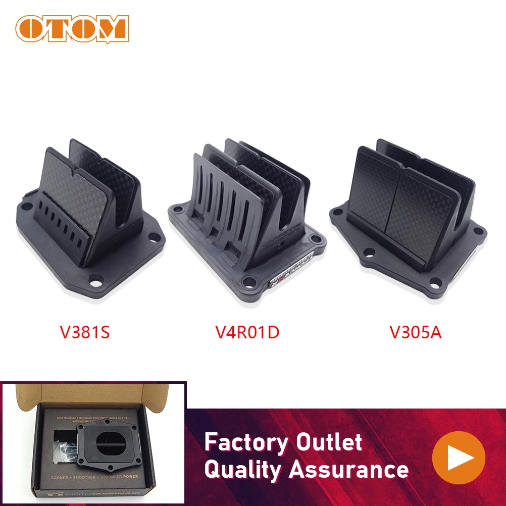 OTOM Motorcycle ATV Reed Valve V-Force VFORCE-V381S VFORCE-V4R01D VFORCE-V305A For HONDA CR80R CR85R CR125R CR250R MOTOTASSINARI