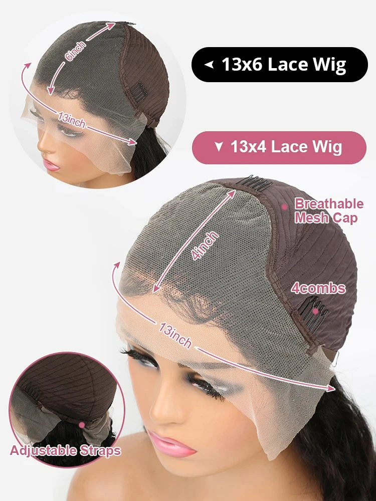Highlight 13x6 HD Lace Front Human Hair Wigs Honey Blonde Body Wave 13x4 Lace Frontal Wigs Pre Plucked With Baby Hair For Women image 6
