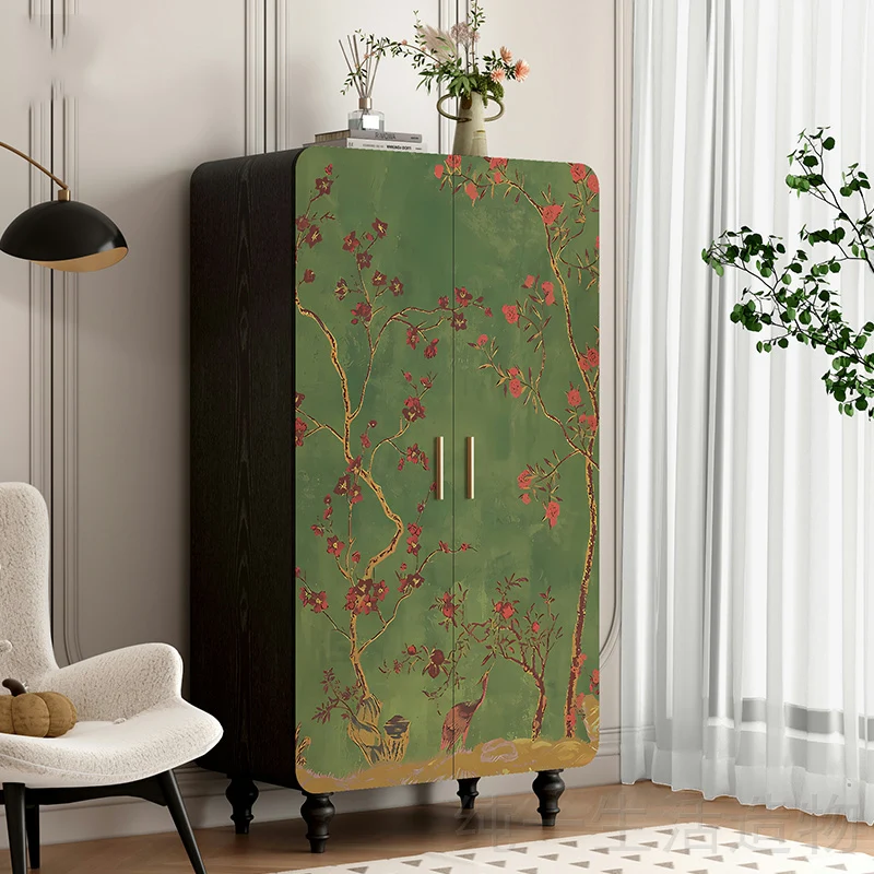 

European Solid Wood Wardrobe Storage Luxury Apartment Room Wardrobe Organizers Display Muebles Para El Hogar Salon Furniture