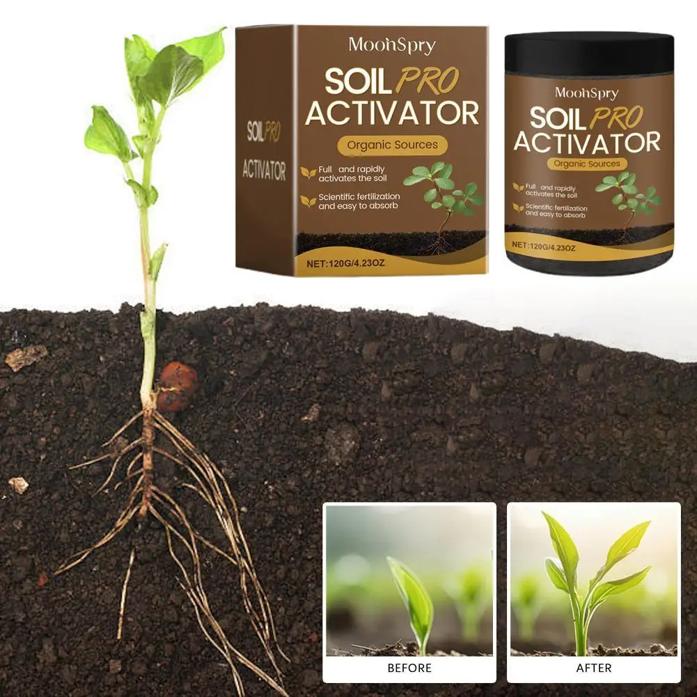 Soil Activator Mineral Source Garden Nutrient Soil Loosen Soil Prevent Compaction Promote Root Health Growth Flower Fertilizer