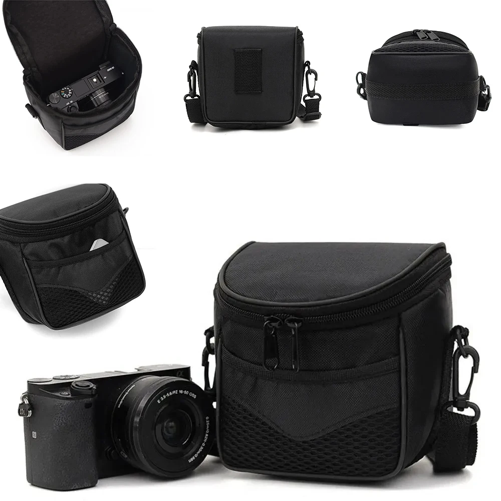 Torba na aparat DSLR Torba na aparat SLR Torba na aparat teleobiektyw DV do aparatów Nikon Sony Canon Kamera na kartę Kobiety Mały rozmiar torby