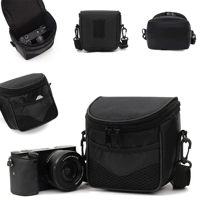 Torba na aparat DSLR Torba na aparat SLR Torba na aparat teleobiektyw DV do aparatów Nikon Sony Canon Kamera na kartę Kobiety Mały rozmiar torby