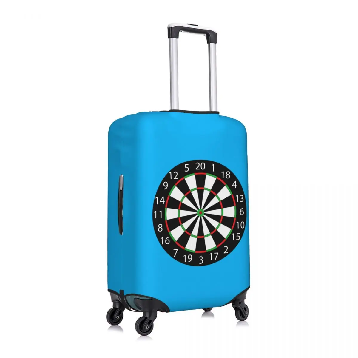 Custom Darts Board Arrow Target Luggage Cover Protector Funny Travel Suitcase Covers for 18-32 Inch