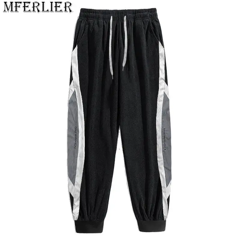 

13XL plus size pants large men's trousers big size men's casual corduroy trousers loose man sweatpants 10XL 11XL 12XL 180KG