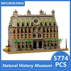 Natural History Museum Modular Buildings Model Moc Blocks Display Diy Assemble Bricks Architecture Collection Toys Gifts 5774PCS