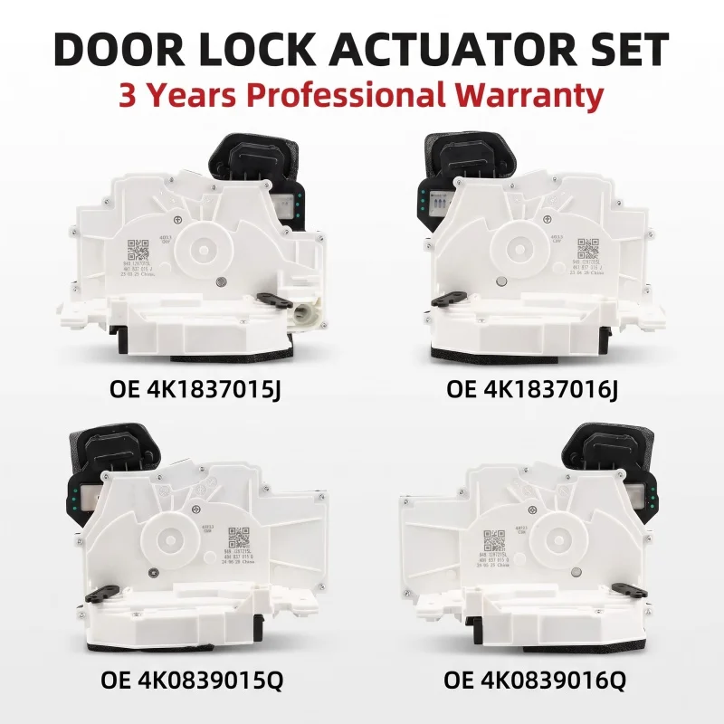 4K1837015J,4K1837016J,4K0839015Q,4K0839016Q Front Rear Left Right Door Lock Actuator For AUDI A6 C8 2018-,A7 2017-,Q8 2018-