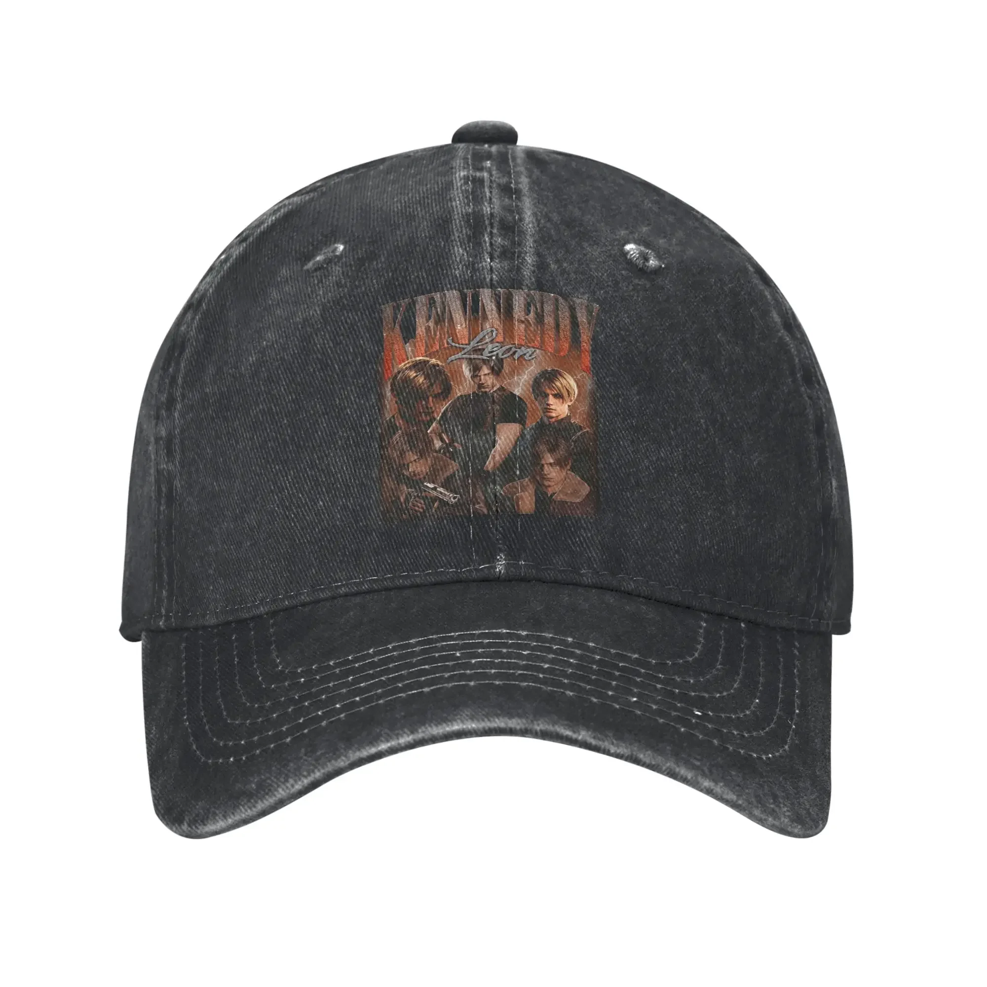L-Leon Scott Kennedy Casual Baseball Cap For Couple Women Summer Outdoor Sport Hip Hop Hats Fashion Sun Visor Baseball Caps