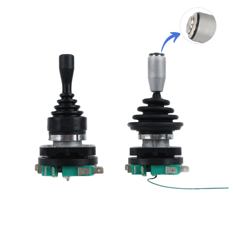 30mm Joystick Switch with Push Button Switch 4 position Momentary Latching Monolever Cross Rocker Toggle Switch HKSF4 / HKF4