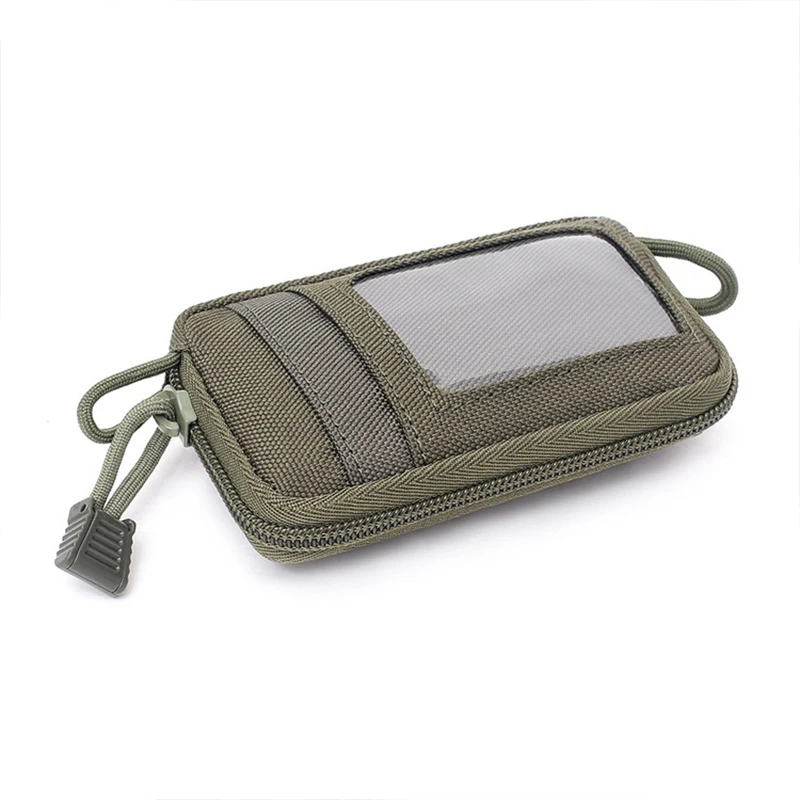 1000D Tactical Edc Pouch Wallet Bag Outdoor Key Coin Purse Belt Waist Bag Fanny Pack Earphone Bag for Hunting Camping Equipment