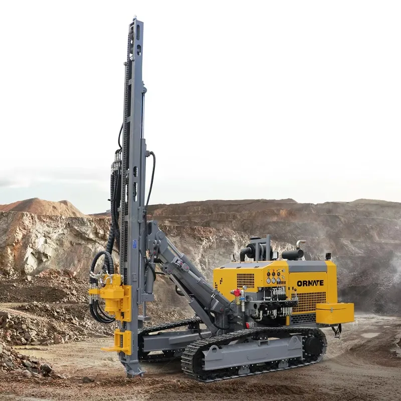 Customized Deep Rotary Head Small Hydraulic Down-the-hole DTH Drill Rig Mining Drill Rig Borehole Machine for Open Pit Mine
