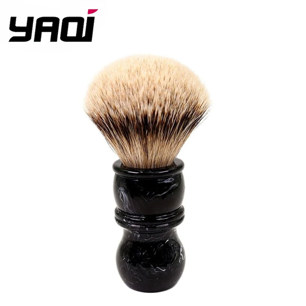 2026-pinceau-de-rasage-humide-yaqi-24mm-pour-homme-en-poils-de-blaireau-silvertip-outil-de-rasage-pour-le-visage-et-la-barbe-articles-de-collection