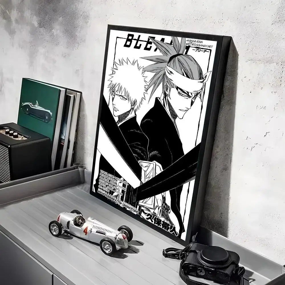 Anime B-Bleach Poster, dekorative Wandkunst-Aufkleber, Wandbild, Fotodruck für Zuhause, Wohnzimmer, Flur, Dekoration – Detail 11