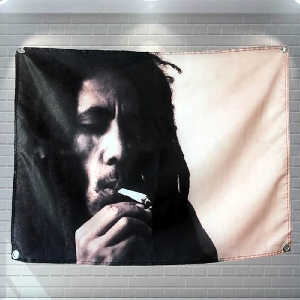 

Rock Band \ Hip Hop \ Heavy Metal \ Regga Poster High Quality Print Art Canvas Banner Four-hole Flag Background Wall Decor B2