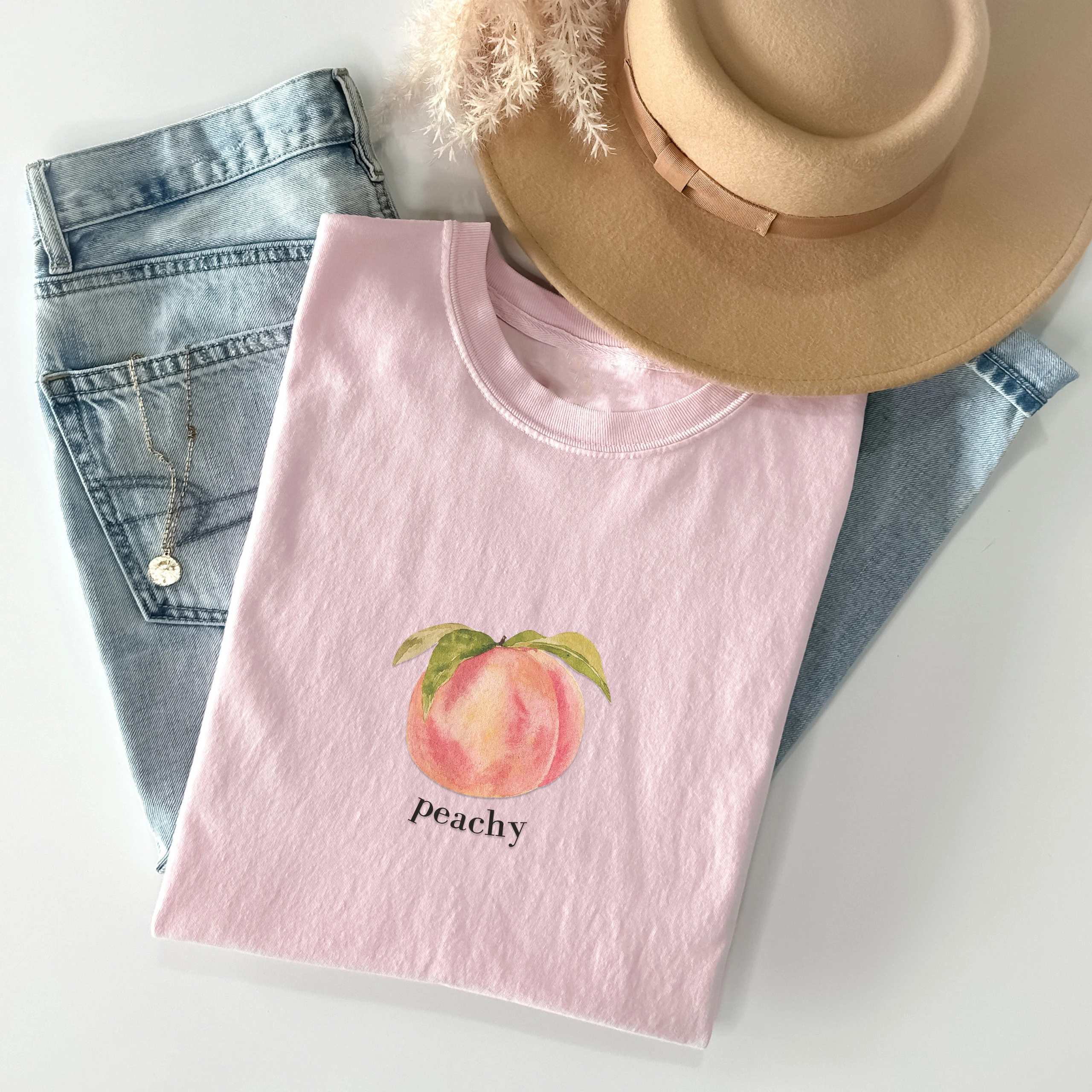 Frische Süße Pfirsiche Druck Frauen Y2K T-Shirt Casual Baumwolle T Shirts Lose Hip Hop Kleidung Bequeme All-Match-sportbekleidung