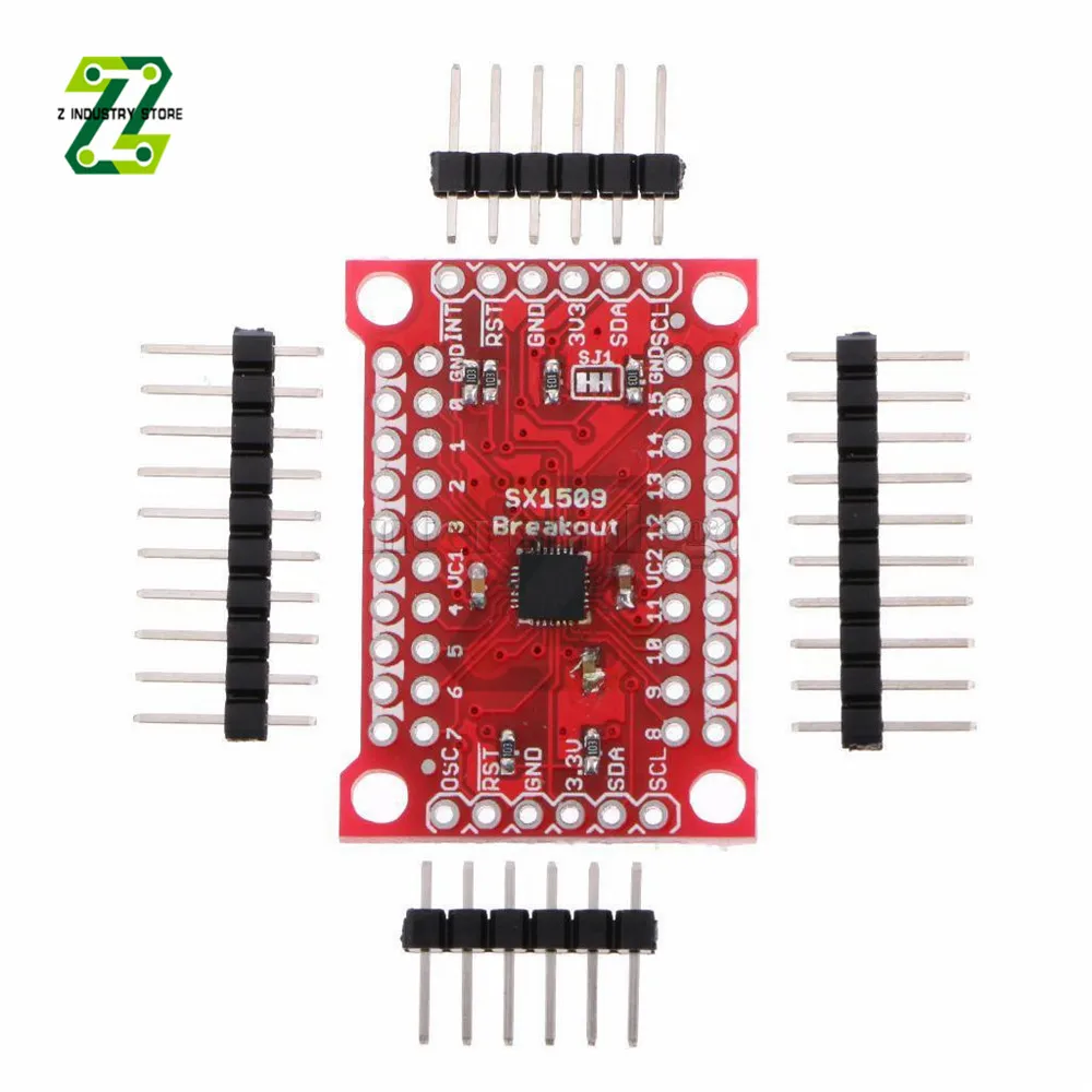 1 Buah Modul Output I/O 16-Channel SX1509 untuk Driver LED Tingkat Voltase Keyboard GPIO
