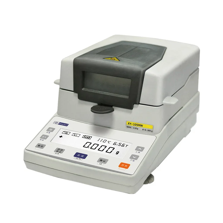 XY-105MW 0.005g Digital pengukur kelembaban konten pengujian peralatan