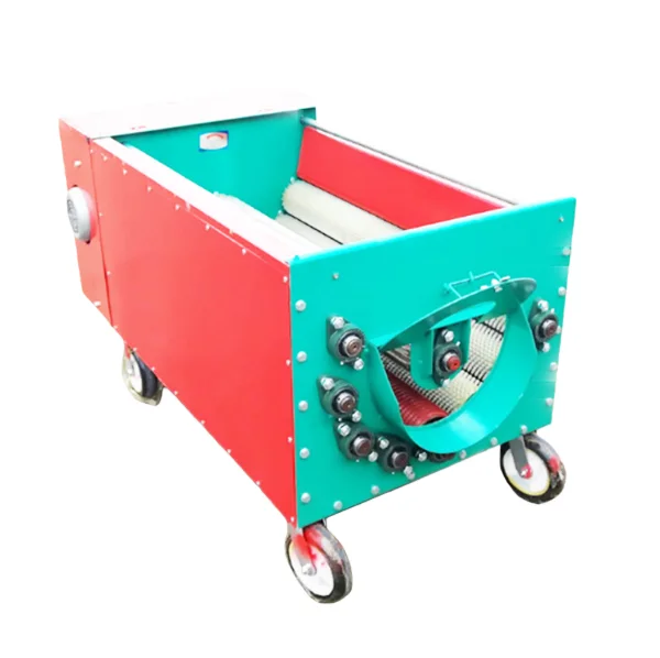 Grain Remove Impurities Remove Sediment Machine Automatic Peanut Almond Fresh Walnut Green Walnut Cleaning and Peeling Machine