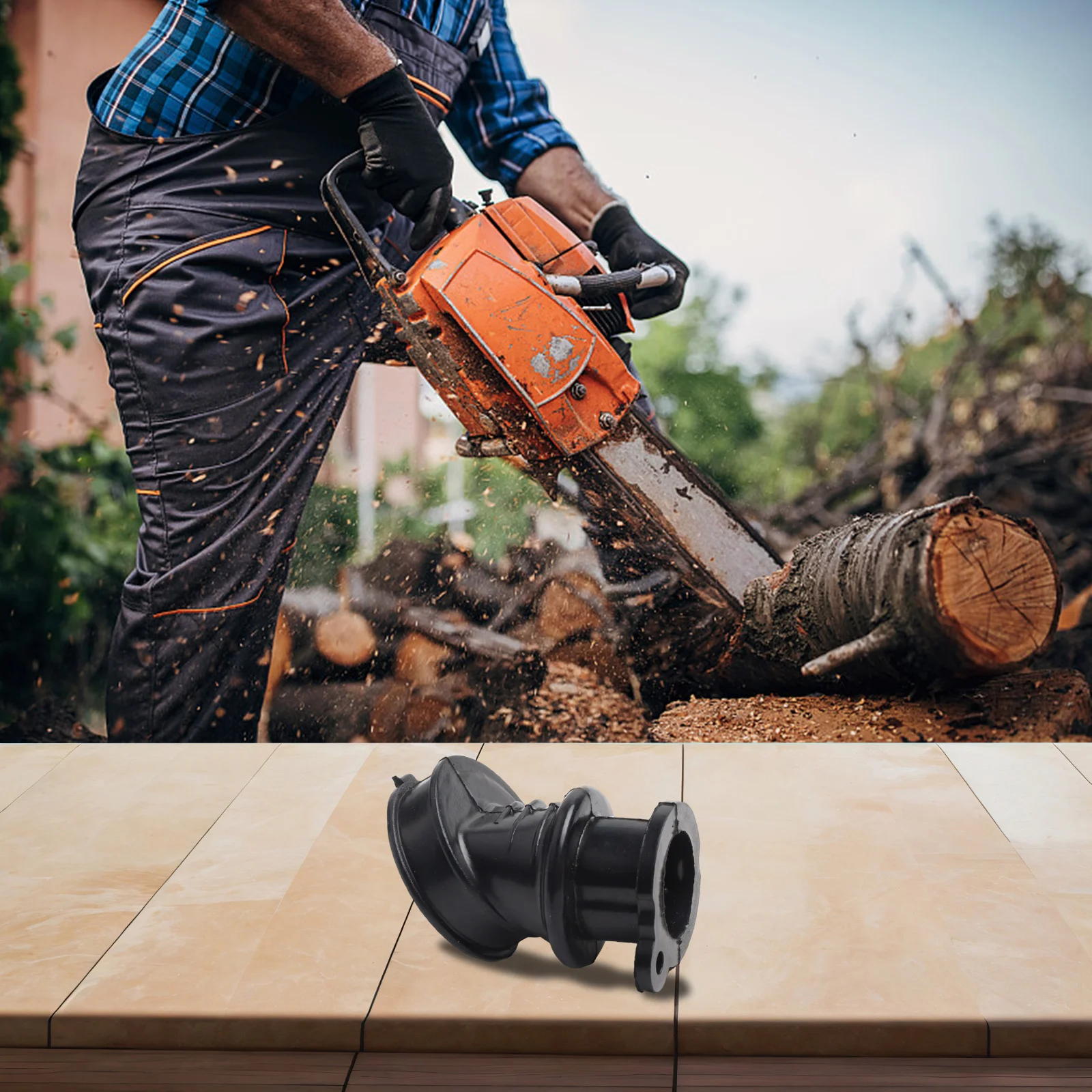 

Впускной патрубок для бензопилы, запчасти для бензопил, экономичное решение, высококачественная замена для бензопилы MS280 C