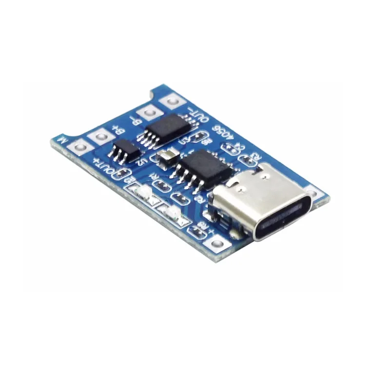 2PCS  Module Micro Type C Mini 18650 Charging Board TP4056 5V 1A Lithium Battery Chargerwith Protection Dual Function Kit Set